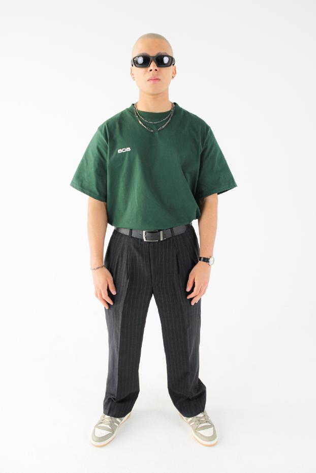 CAMISETA VERDE BÁSICA