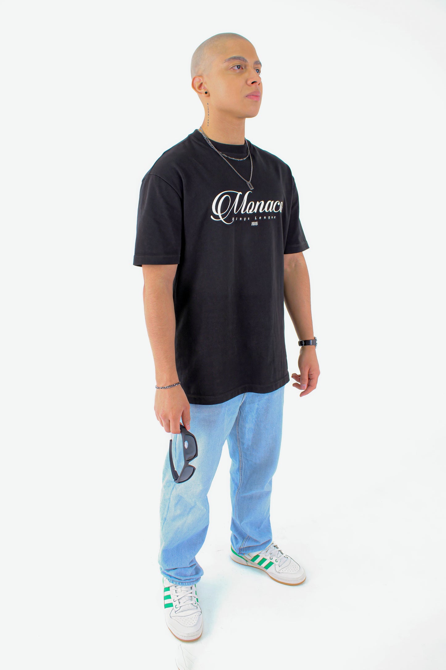 CAMISETA MONACO NEGRA