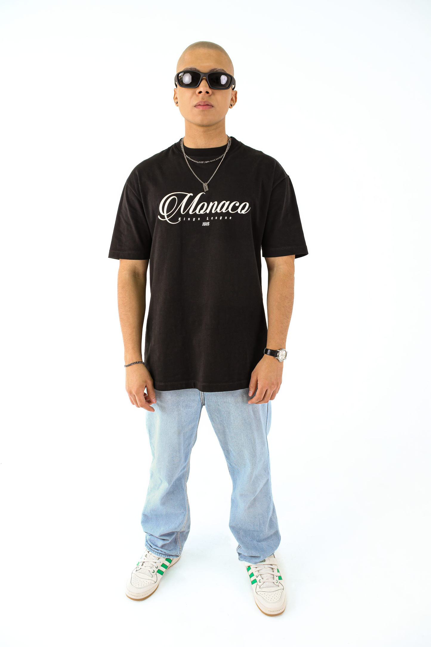 CAMISETA MONACO NEGRA