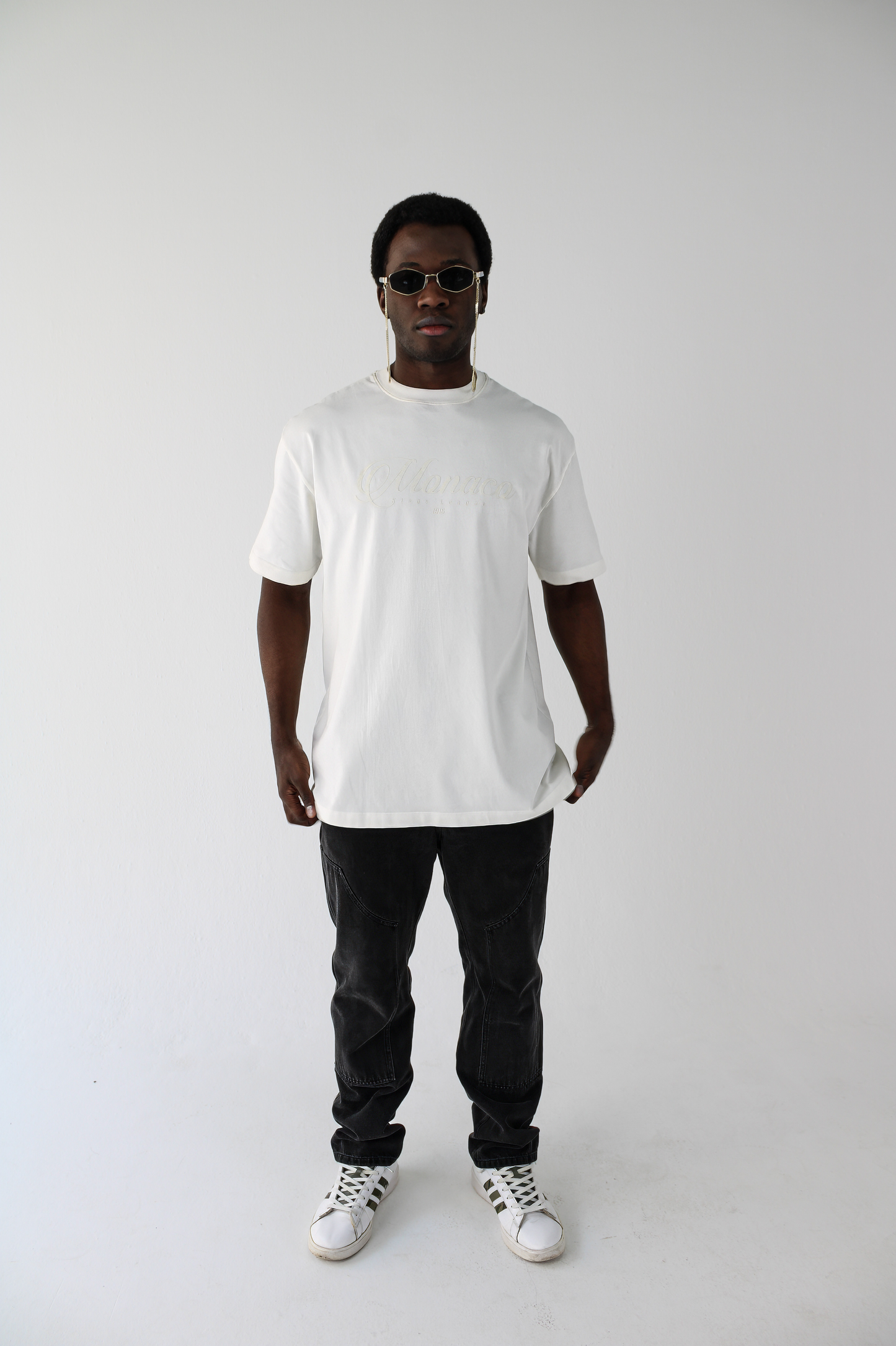 CAMISETA MONACO BLANCA