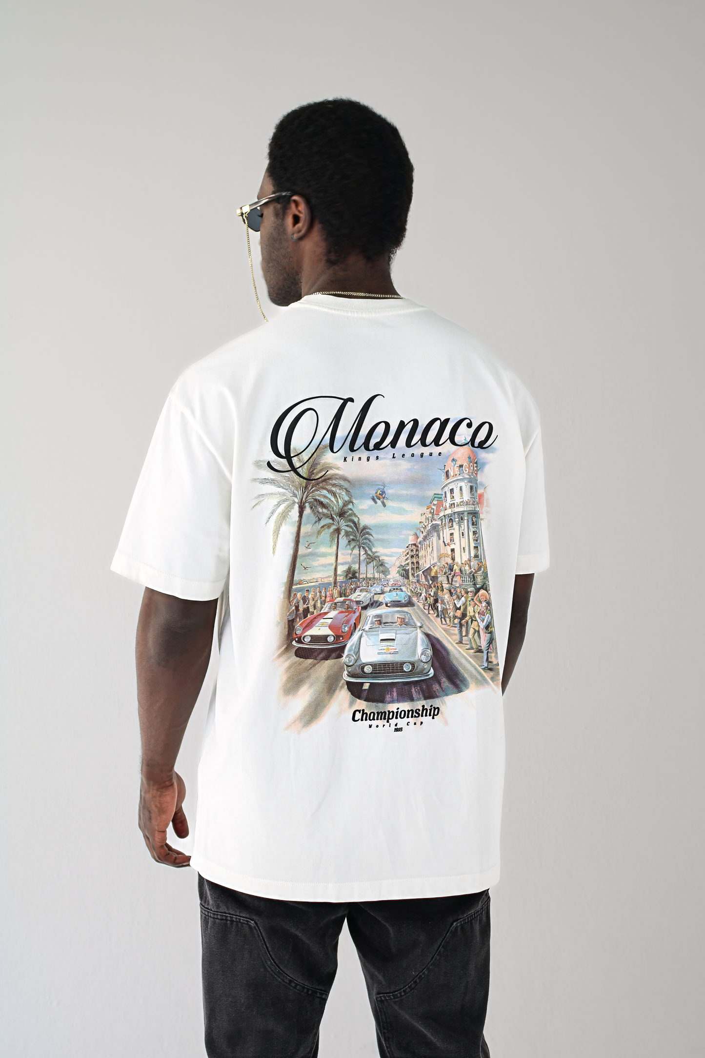 CAMISETA MONACO BLANCA