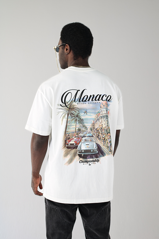 CAMISETA MONACO BLANCA