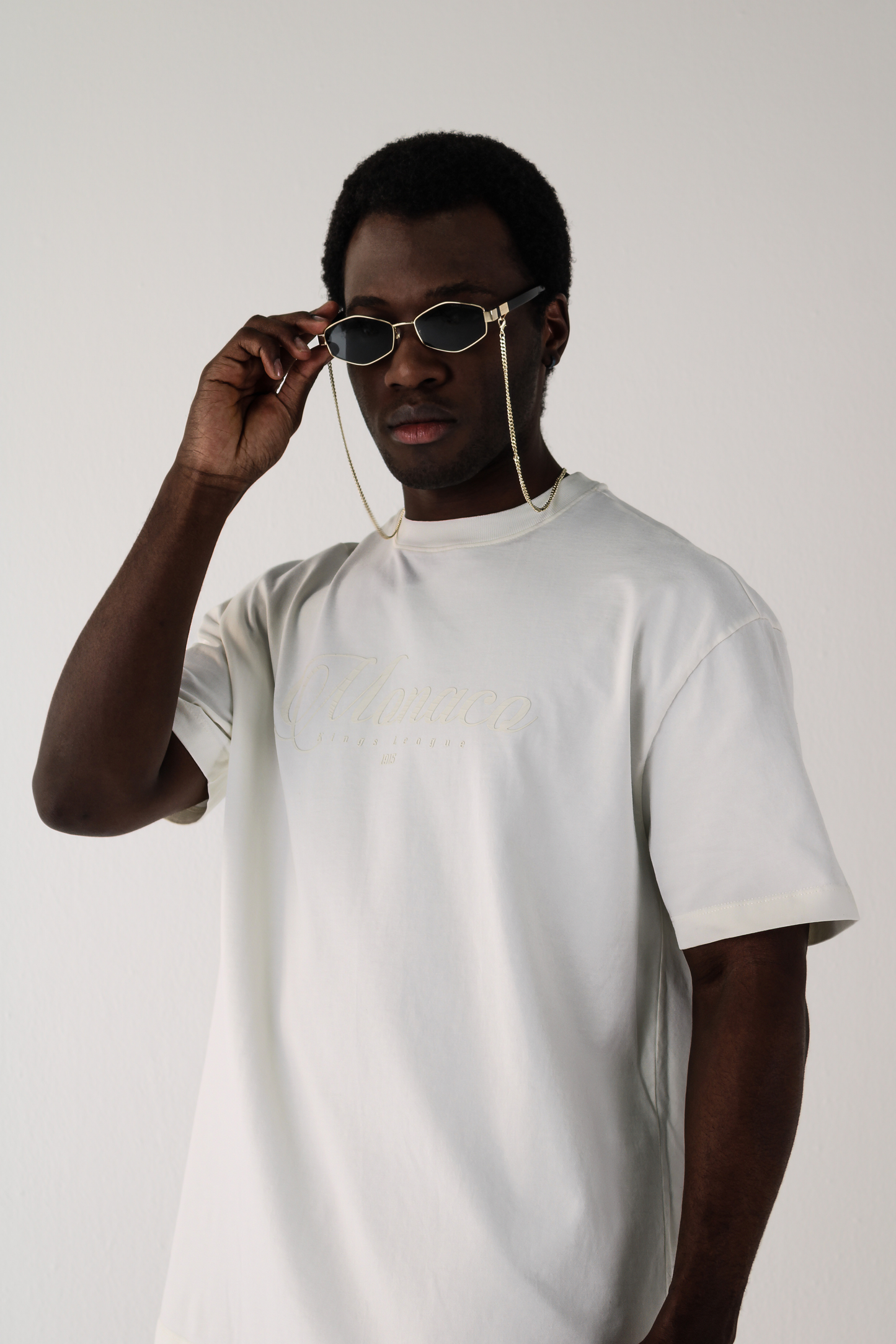 CAMISETA MONACO BLANCA