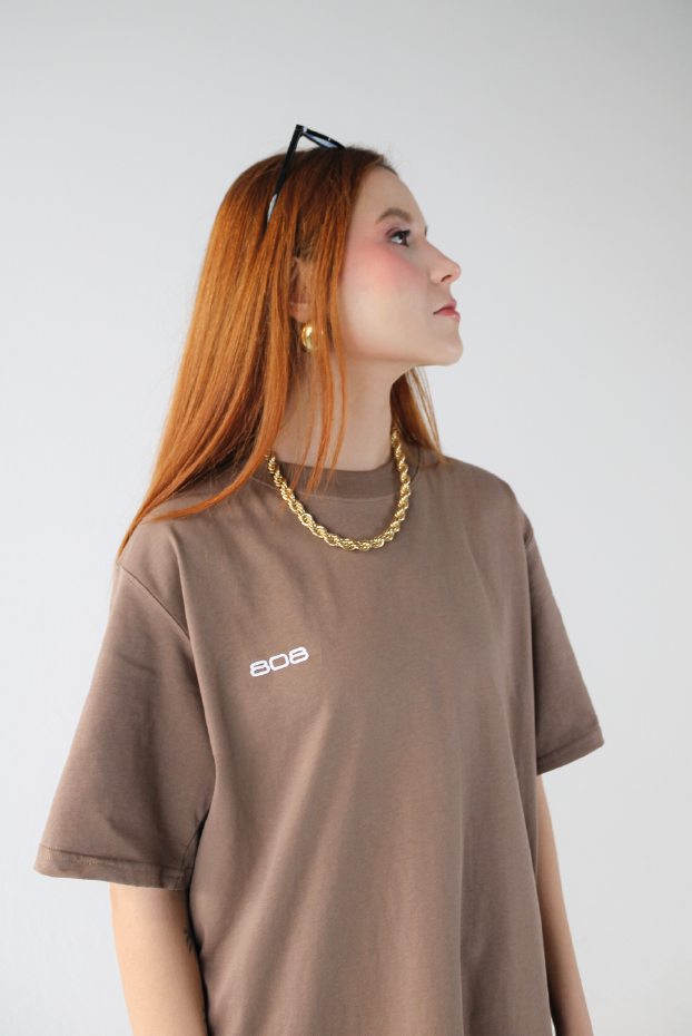 CAMISETA CAFE BÁSICA